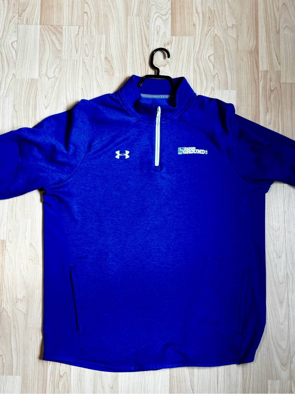 Under Armour Electric Blue 1/4 Zip Pullover
